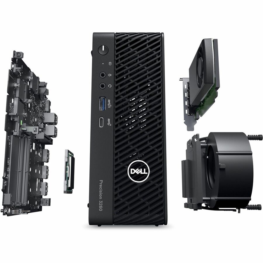 Dell Precision 3000 3260 Workstation - Intel Core i5 13th Gen i5-13500 - 16 GB - 512 GB SSD - Ultra Small