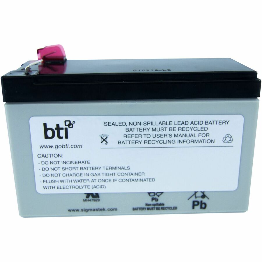 BTI Replacement Battery APCRBC114 for APC - UPS Battery - Lead Acid