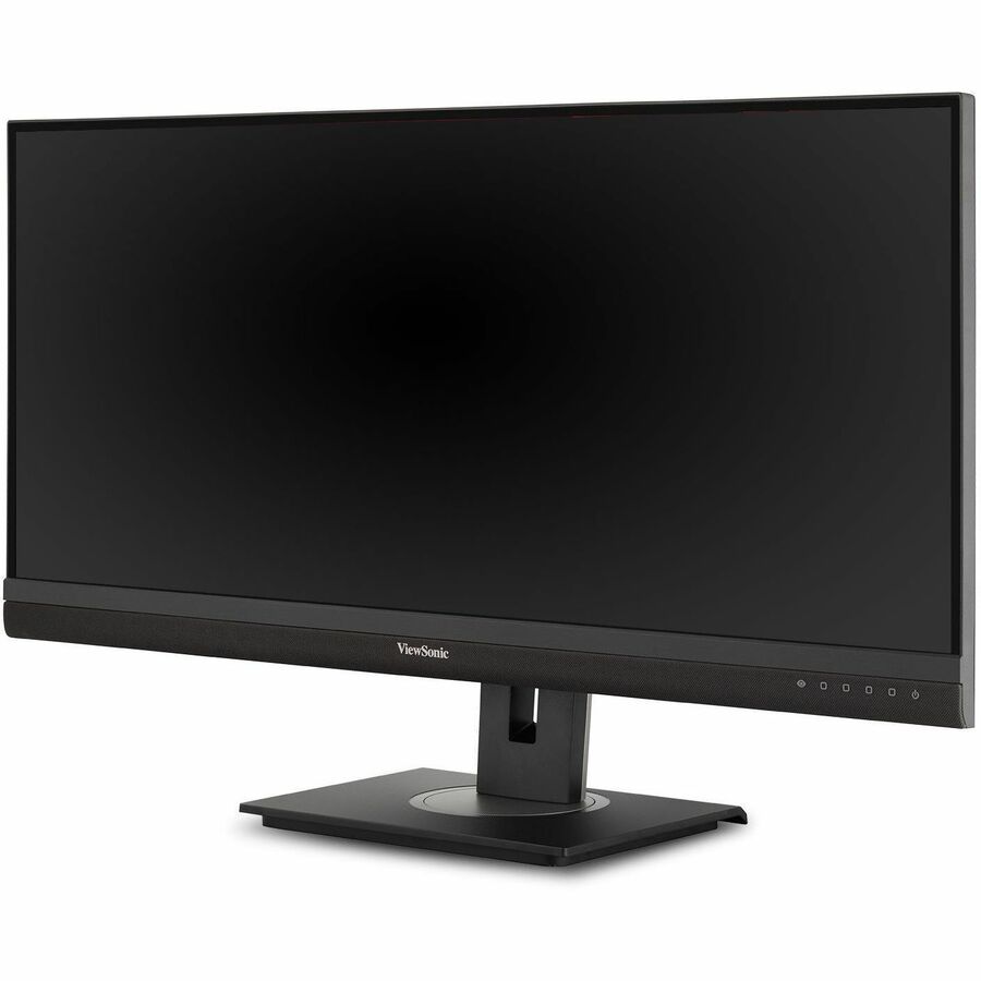 ViewSonic VG3456A 34 Inch 21:9 UltraWide QHD 1440p IPS Monitor with Ergonomic Design, 100W USB C, Docking Built-In, Gigabit Ethernet RJ54 for Home and Office