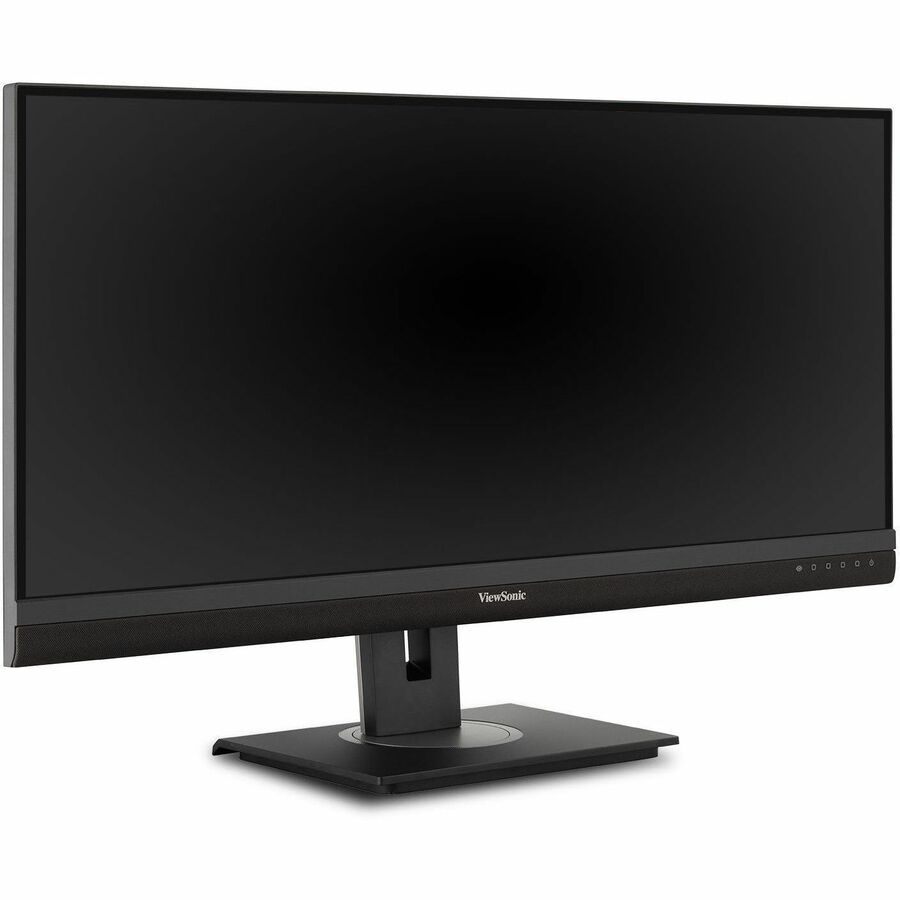 ViewSonic VG3456A 34 Inch 21:9 UltraWide QHD 1440p IPS Monitor with Ergonomic Design, 100W USB C, Docking Built-In, Gigabit Ethernet RJ54 for Home and Office