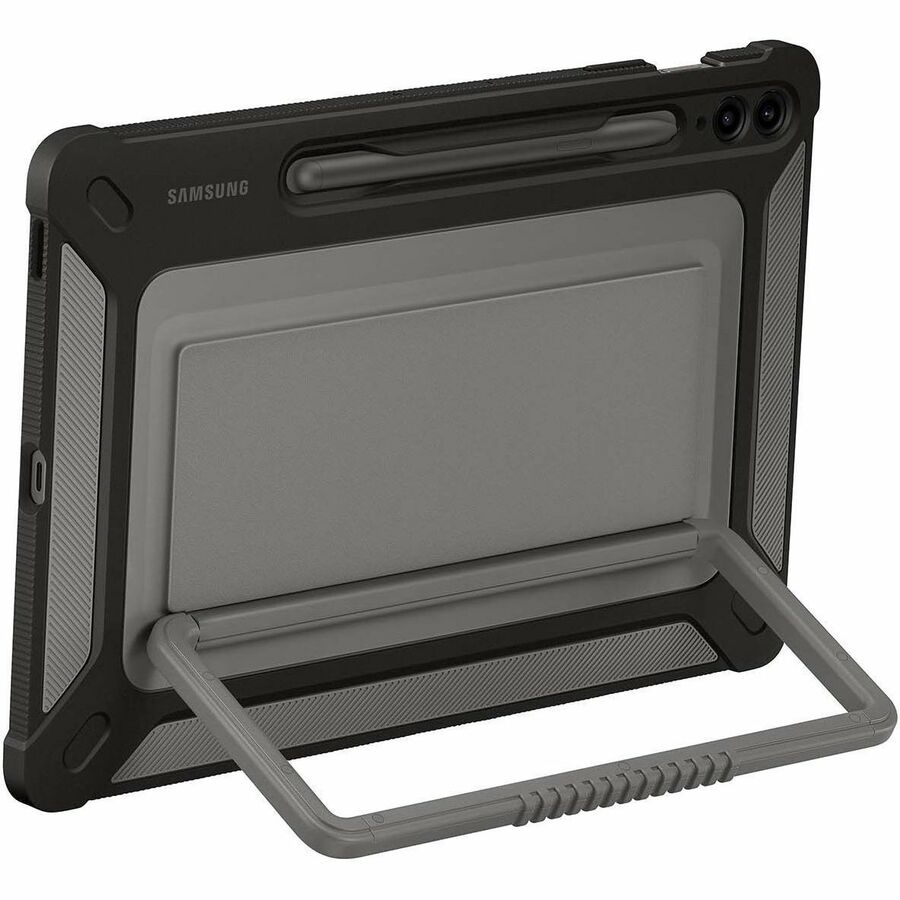 Samsung Rugged Carrying Case Samsung Galaxy Tab S9 FE+ Tablet, Stylus - Black