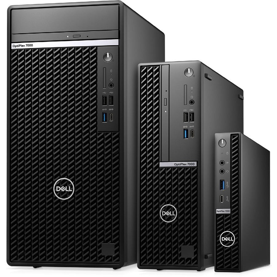 Dell OptiPlex 7000 7010 Desktop Computer - Intel Core i3 13th Gen i3-13100 - 8 GB - 256 GB SSD - Small Form Factor