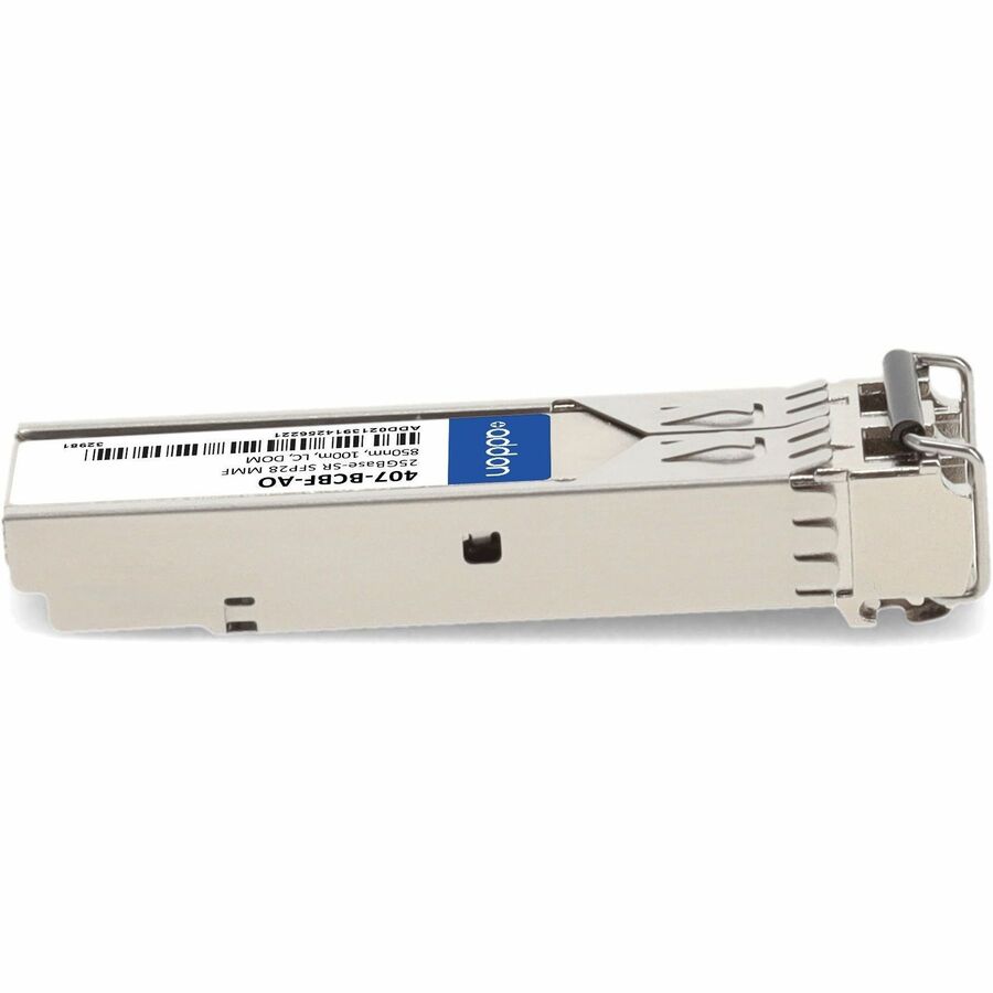 AddOn Dell® 407-BCBF Compatible TAA 25GBase-SR SFP28 Transceiver (MMF, 850nm, 100m, LC, DOM)