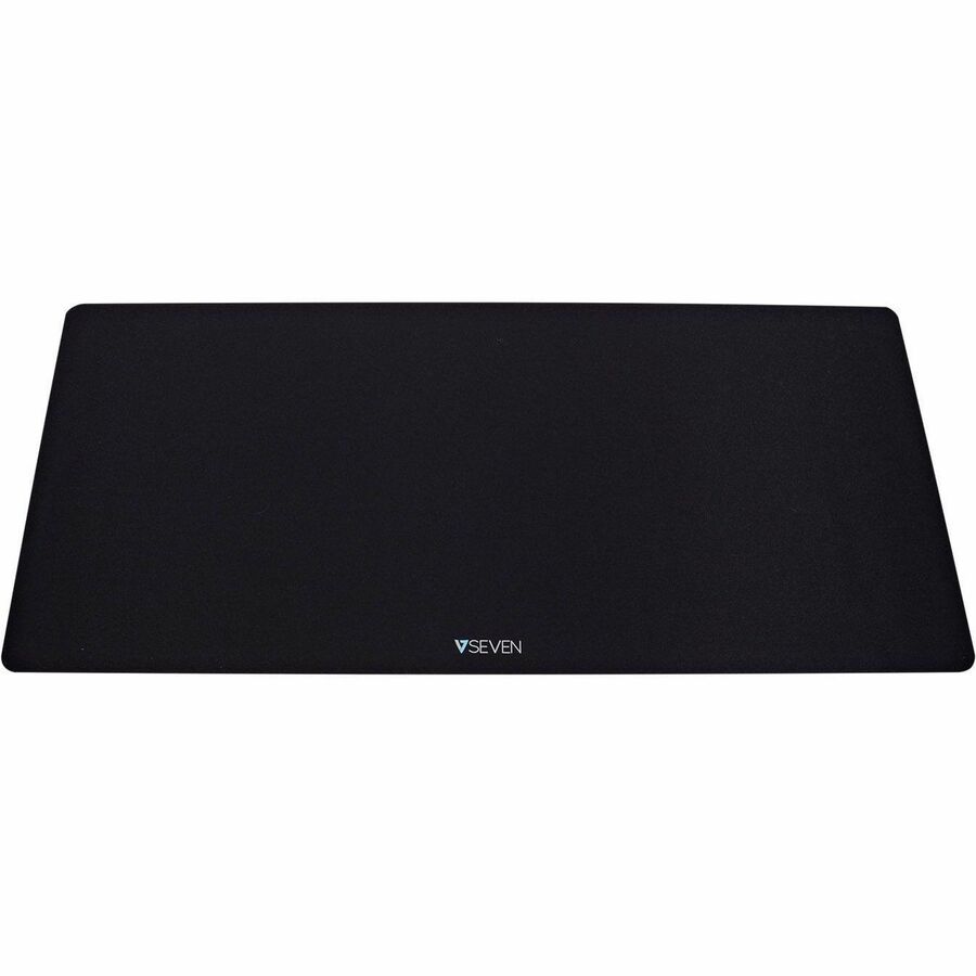 V7 MP04BLK XL Antimicrobial Desk Mat Mouse Pad - Black - 35.43