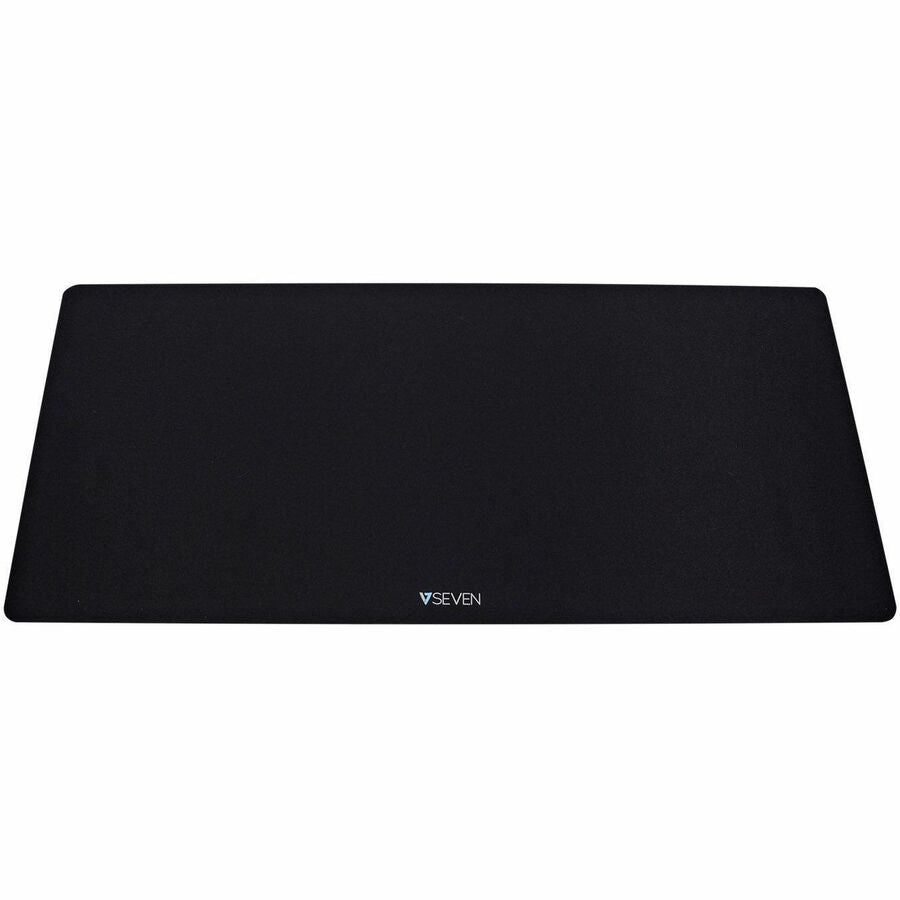 V7 MP04BLK XL Antimicrobial Desk Mat Mouse Pad - Black - 35.43