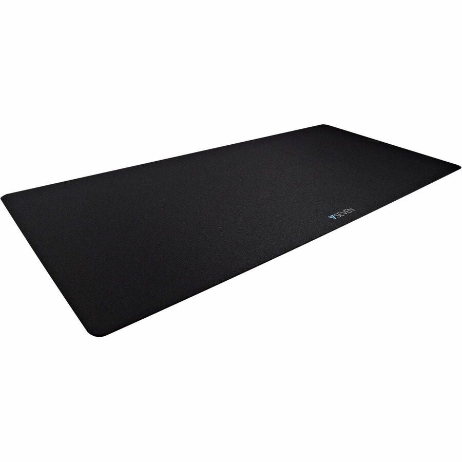 V7 MP04BLK XL Antimicrobial Desk Mat Mouse Pad - Black - 35.43