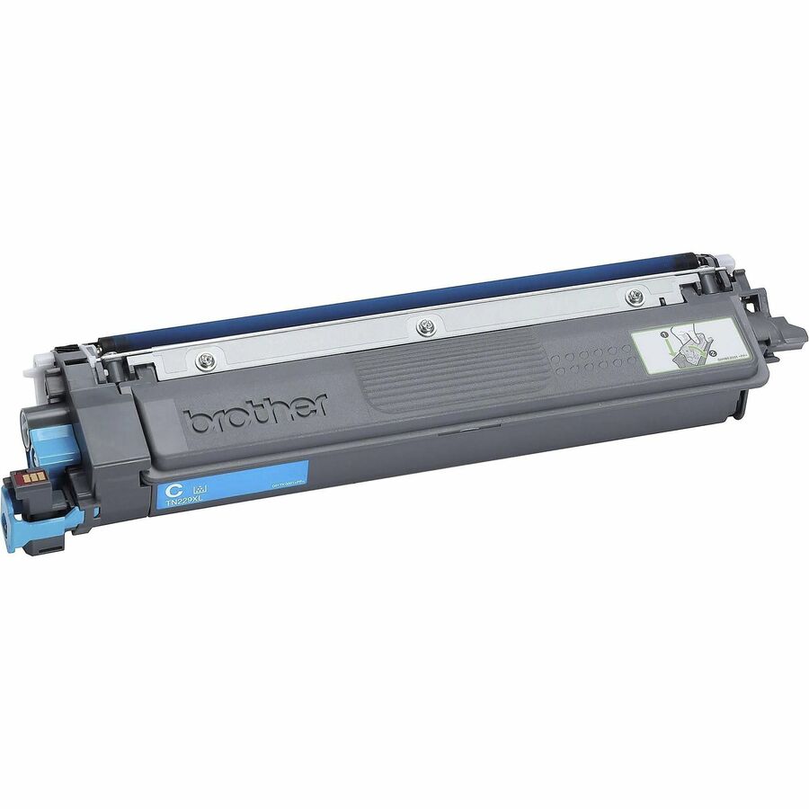 Brother Genuine TN229XLC High-yield Cyan Toner Cartridge