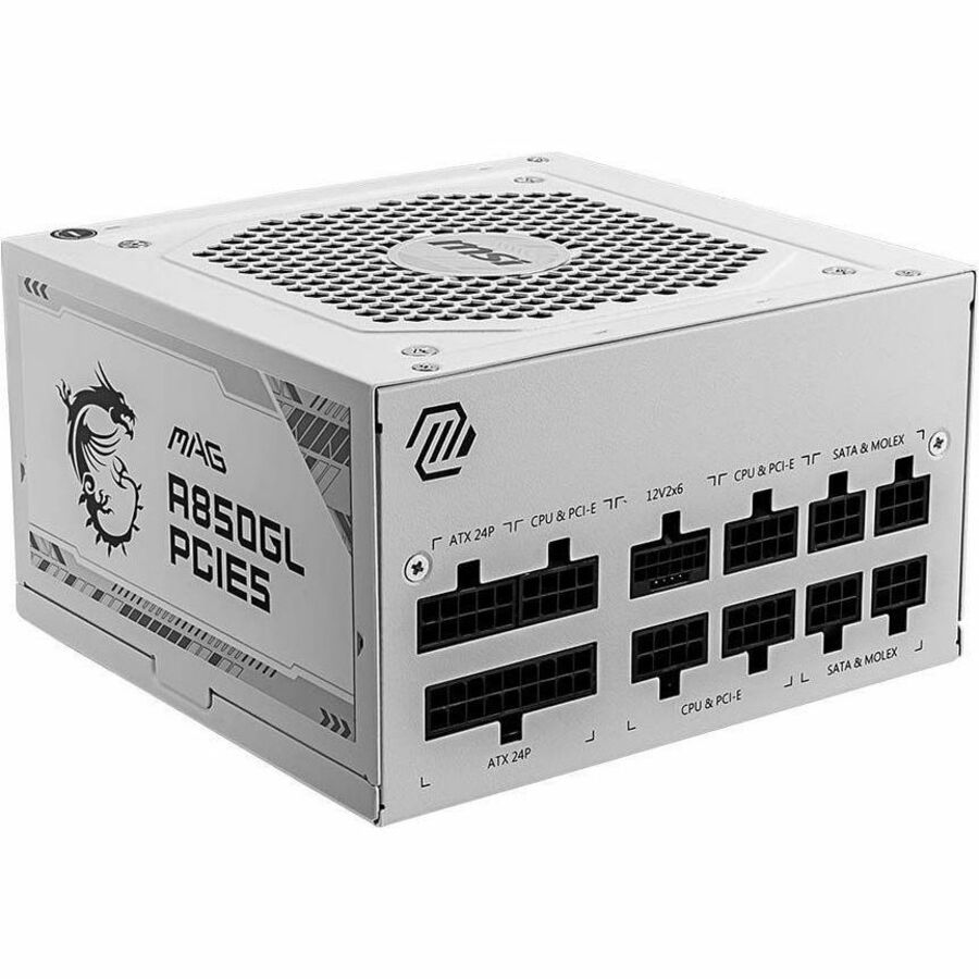 MSI MAG A850GL PCIE5 White Power Supply