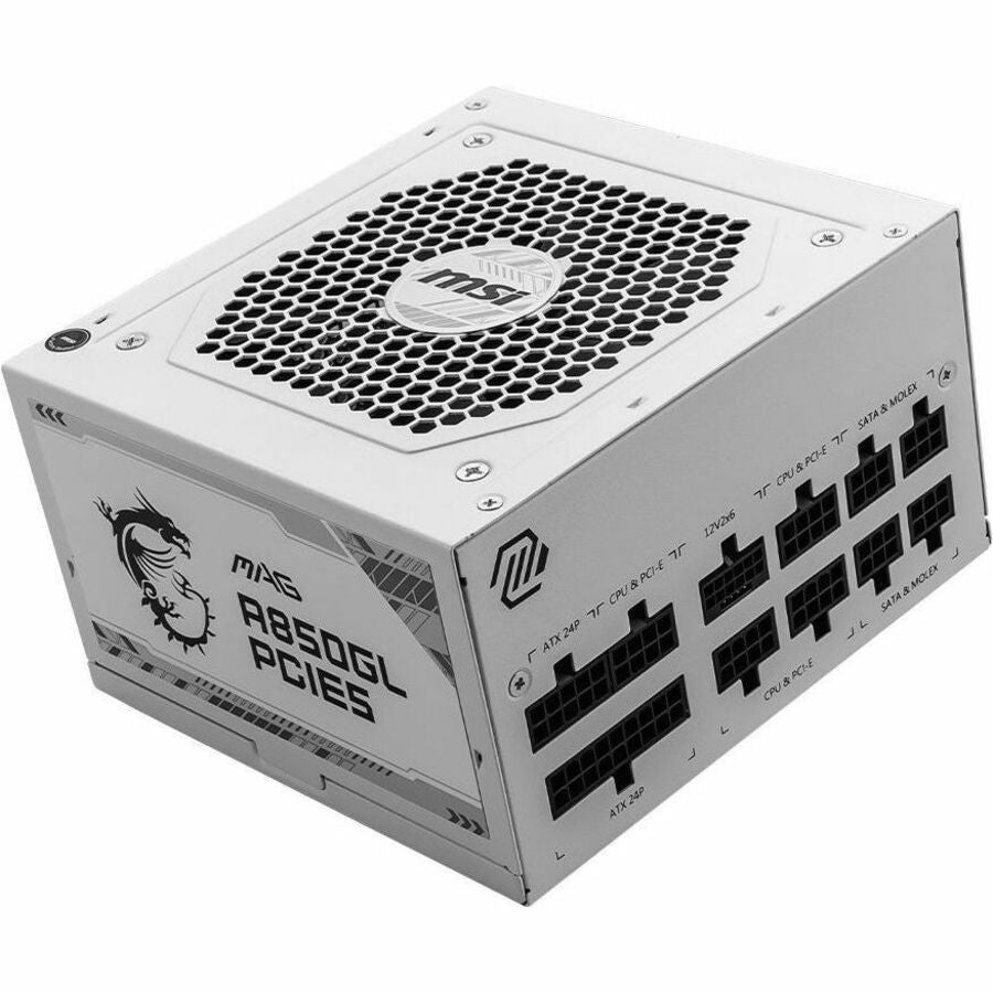 MSI MAG A850GL PCIE5 White Power Supply