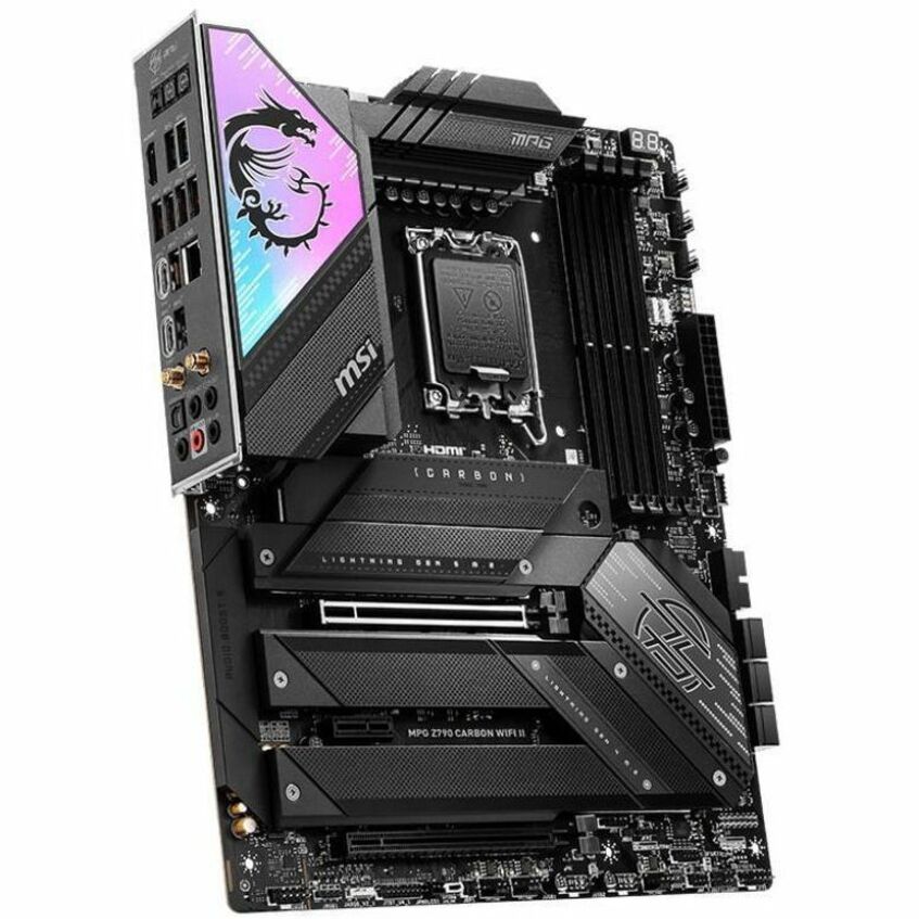 MSI MPG Z790 CARBON WIFI II Gaming Desktop Motherboard - Intel Z790 Chipset - Socket LGA-1700 - ATX