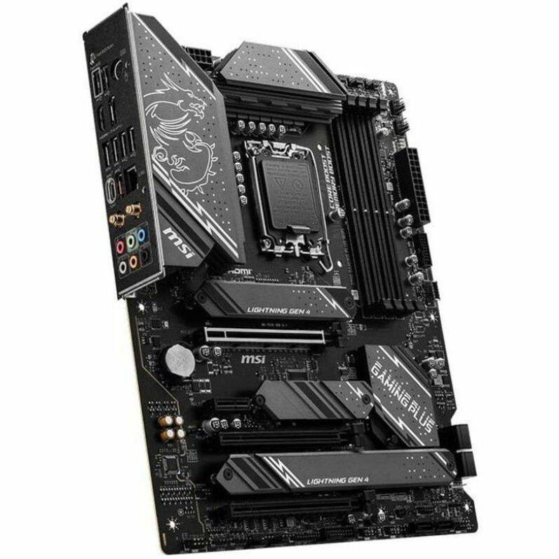 MSI Z790 GAMING PLUS WIFI Gaming Desktop Motherboard - Intel Z790 Chipset - Socket LGA-1700 - ATX