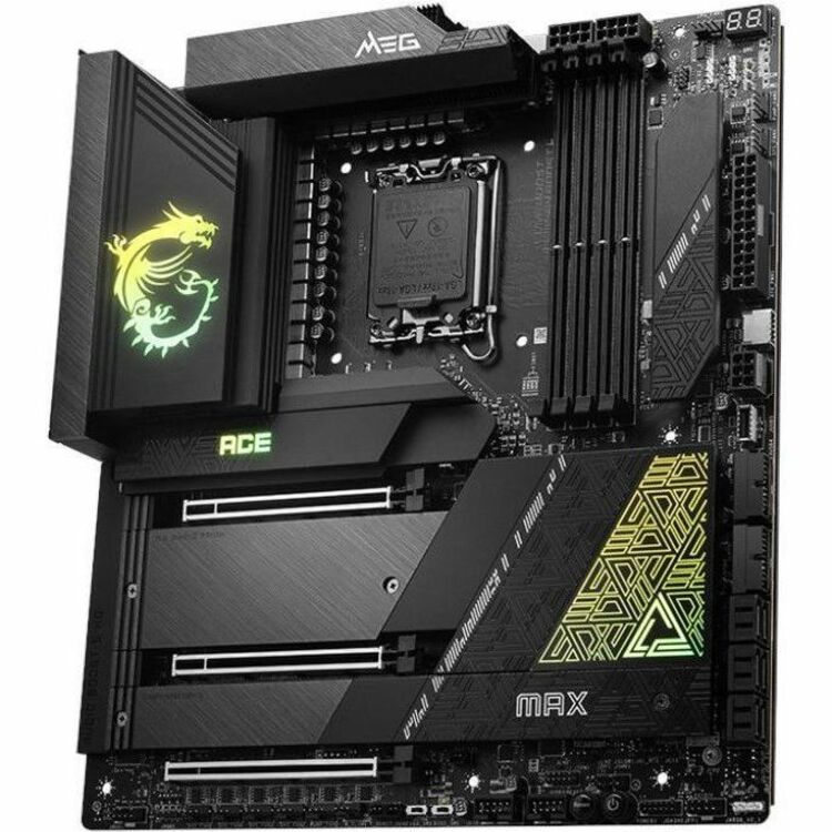 MSI MEG Z790 ACE MAX Desktop Motherboard - Intel Z790 Chipset - Socket LGA-1700 - Extended ATX