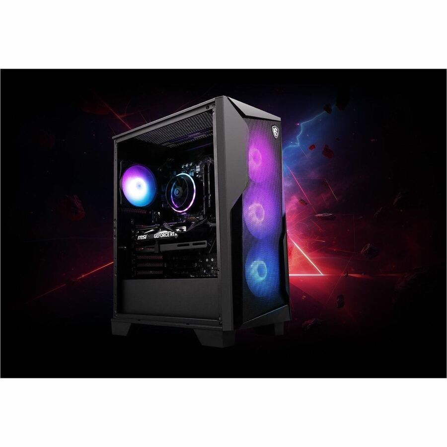 MSI Codex R2 Gaming PC, Intel Core i5-14400F, RTX 4060, 32GB , 1TB SSD, Win11 Pro