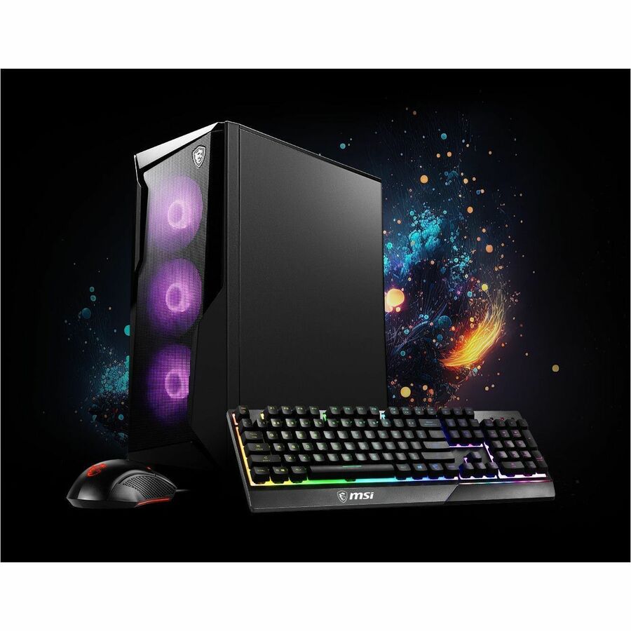 MSI Codex R2 Gaming PC, Intel Core i5-14400F, RTX 4060, 32GB , 1TB SSD, Win11 Pro