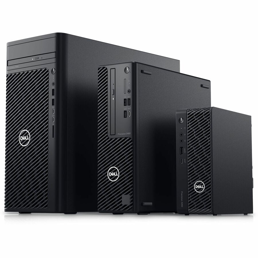 Dell Precision 3000 3460 Workstation - Intel Core i5 14th Gen i5-14600 - 16 GB - 512 GB SSD - Small Form Factor - Black