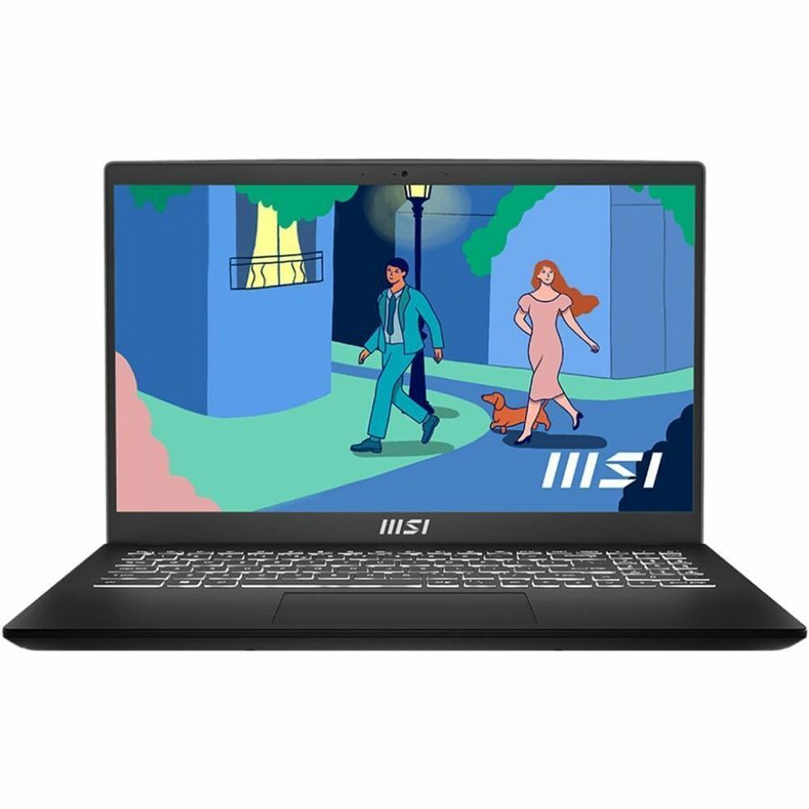 MSI Modern 15.6? Ultrabook laptop, Intel Core i7-1255U, 16GB, 512GB SSD - Win 11 Pro