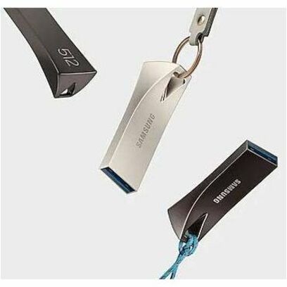 Samsung BAR Plus USB 3.2 Flash Drive 512GB Titan Gray