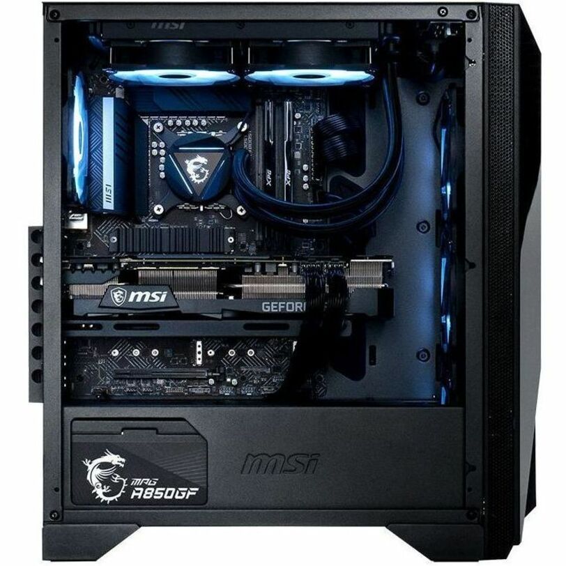 MSI Aegis R 14th Aegis R 14NUE9-830US Gaming Desktop Computer - Intel Core i9 14th Gen i9-14900F - 32 GB - 2 TB SSD - Black