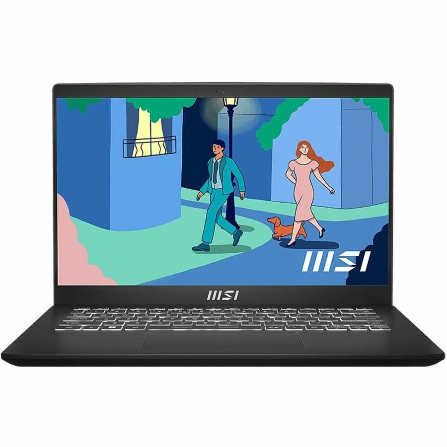 MSI Modern 14? Ultrabook Laptop, AMD Ryzen 7-7730U, 16GB, 512GB SSD - Win 11 Pro