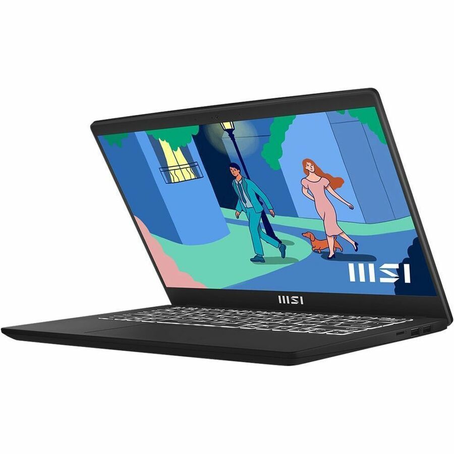 MSI Modern 14? Ultrabook Laptop, AMD Ryzen 7-7730U, 16GB, 512GB SSD - Win 11 Pro