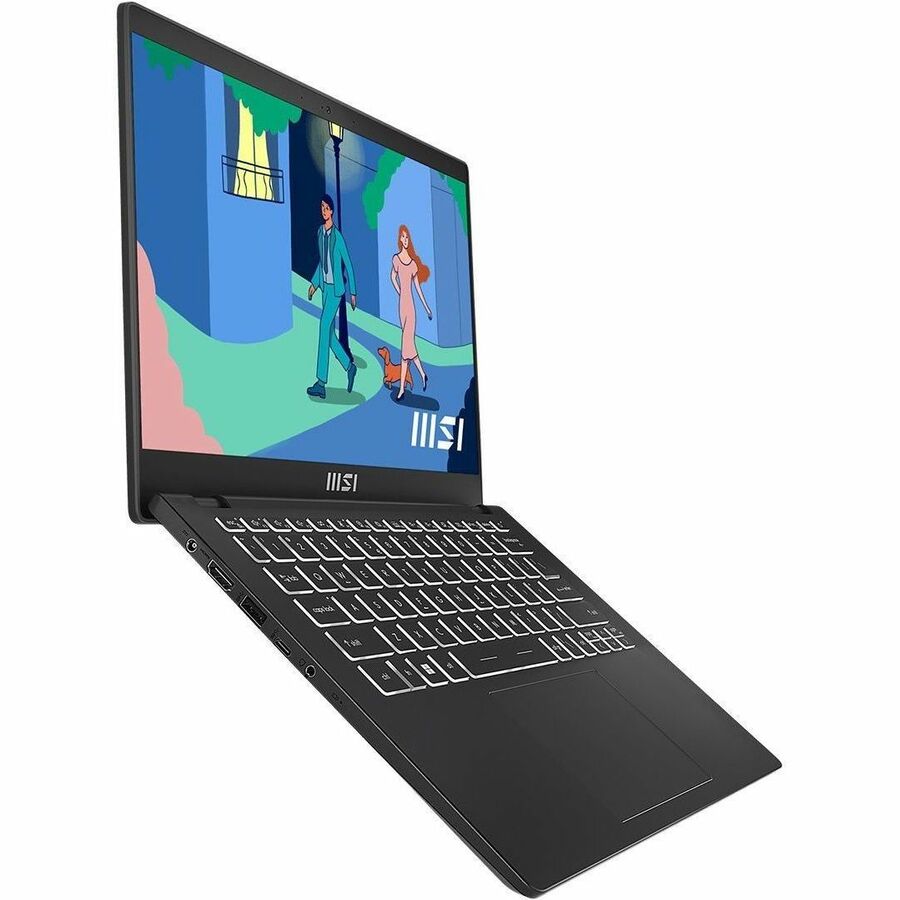 MSI Modern 14? Ultrabook Laptop, AMD Ryzen 7-7730U, 16GB, 512GB SSD - Win 11 Pro