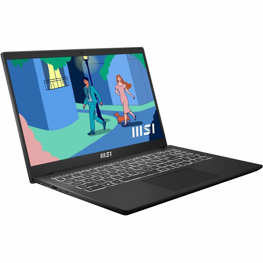 MSI Modern 15.6? Ultrabook Laptop, Intel Core i5-1235U, 16GB, 512GB SSD - Win 11 Pro