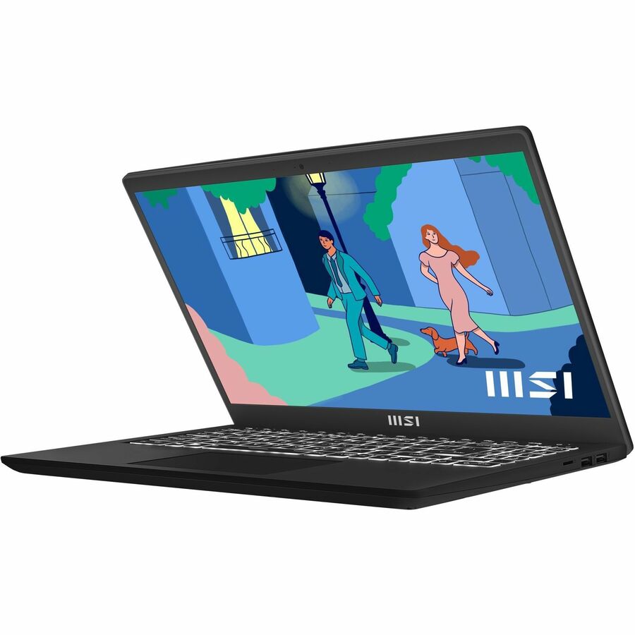 MSI Modern 15.6? Ultrabook Laptop, Intel Core i5-1235U, 16GB, 512GB SSD - Win 11 Pro