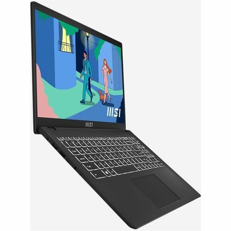 MSI Modern 15.6? Ultrabook l Laptop, Intel Core i3-1215U, 8GB 128GB SSD Win - 11 Pro