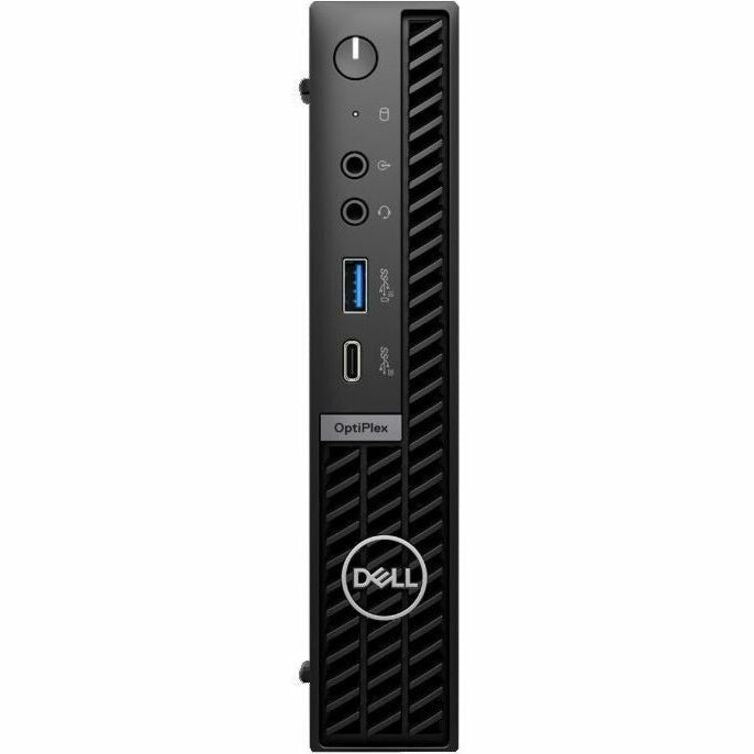 Dell OptiPlex 7000 7010 Micro Plus Micro Tower Thin Client - Intel Core i3 (13th Gen) i3-13100T Quad-core (4 Core) 2.50 GHz - Black