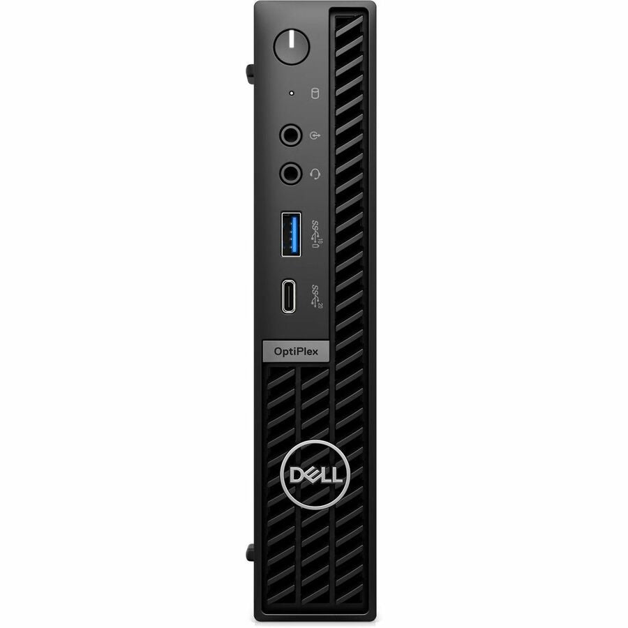 Dell OptiPlex 7000 7020 Plus Desktop Computer - Intel Core i7 14th Gen i7-14700T - vPro Technology - 16 GB - 256 GB SSD - Micro PC - Black