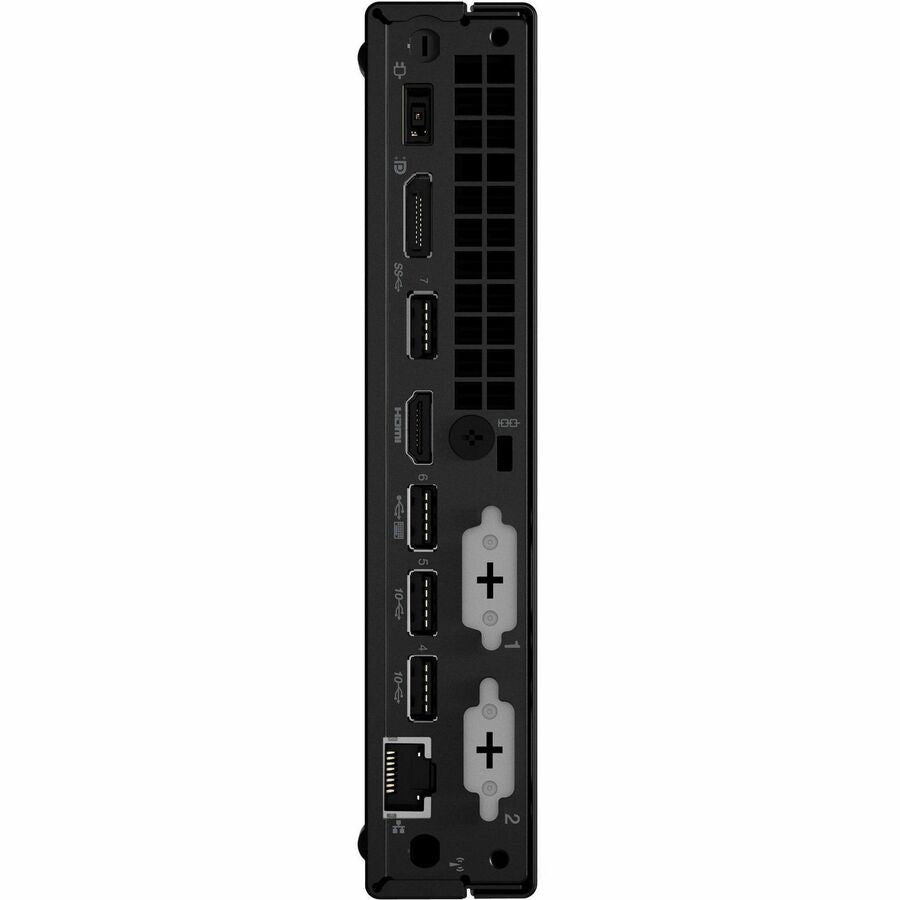 Lenovo ThinkCentre M70q Gen 4 12E3005CUS Desktop Computer - Intel Core i7 13th Gen i7-13700T - vPro Technology - 32 GB - 1 TB SSD - Tiny - Black