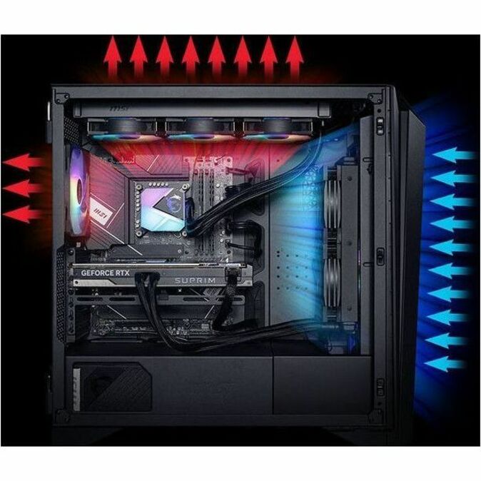 MSI Infinite RS 14th Infinite RS 14NUI9-814US Gaming Desktop Computer - Intel Core i9 14th Gen i9-14900KF - 64 GB - 2 TB SSD