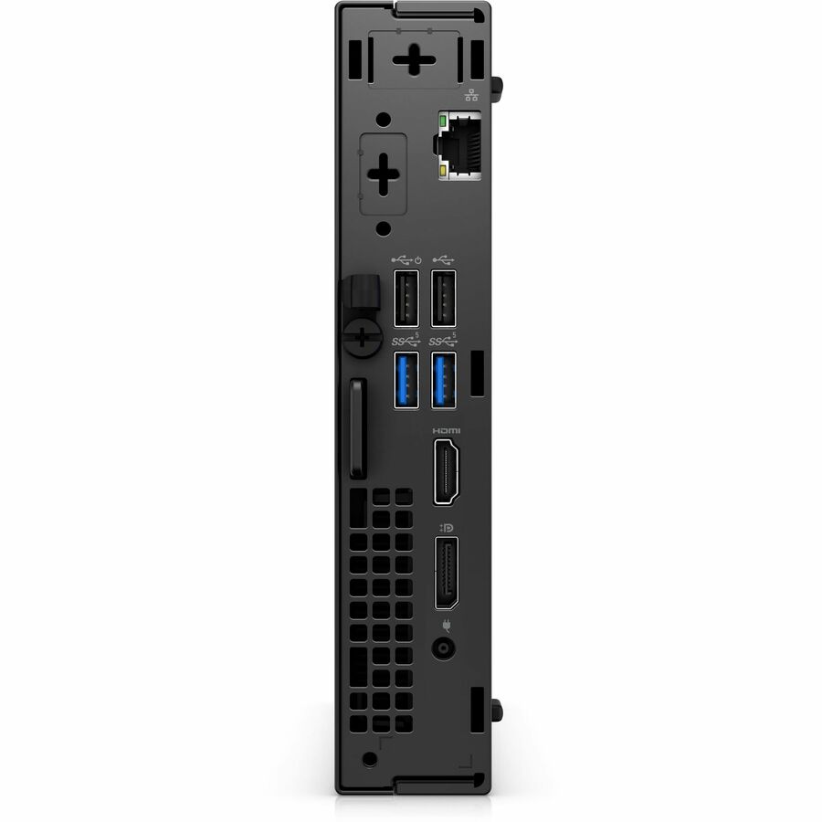 Dell OptiPlex 7000 7020 Desktop Computer - Intel Core i5 14th Gen i5-14500T - vPro Technology - 16 GB - 512 GB SSD - Micro PC - Black