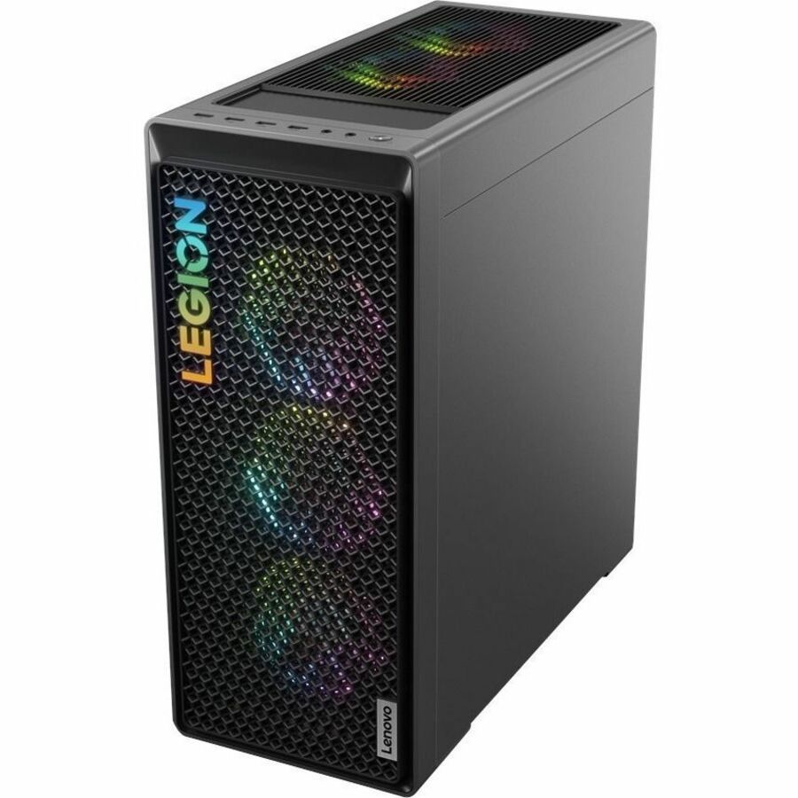 Lenovo Legion T7 34IRZ8 90V6000NUS Gaming Desktop Computer - Intel Core i9 14th Gen i9-14900KF - 32 GB - 2 TB SSD - Tower - Storm Gray