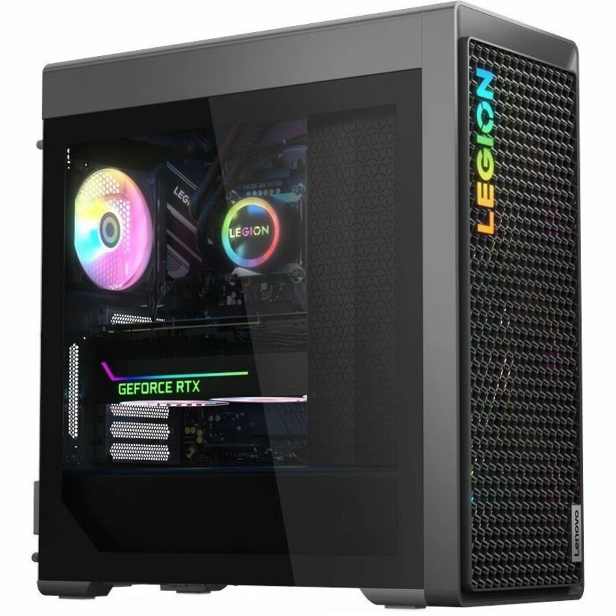 Lenovo Legion T7 34IRZ8 90V6000NUS Gaming Desktop Computer - Intel Core i9 14th Gen i9-14900KF - 32 GB - 2 TB SSD - Tower - Storm Gray