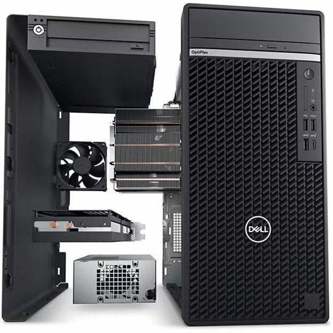 Dell OptiPlex 7000 7020 Desktop Computer - Intel Core i7 14th Gen i7-14700 - vPro Technology - 16 GB - 512 GB SSD - Tower - Black