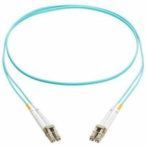 Eaton Tripp Lite Series 10Gb Duplex Multimode 50/125 OM3 OFNP Fiber Patch Cable (LC/LC) - Aqua, 2 m (6.6 ft.), TAA