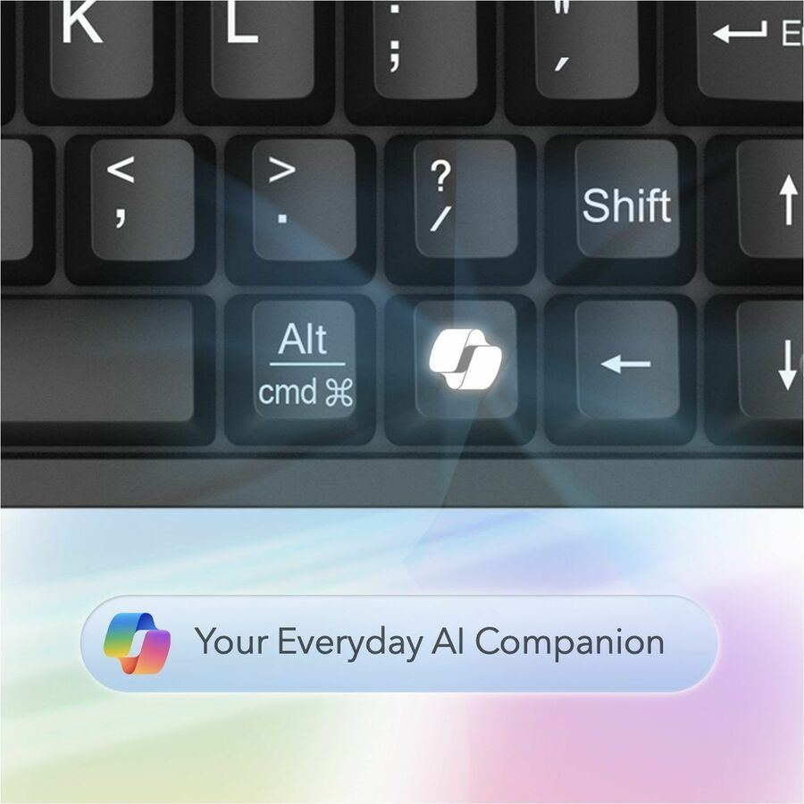 Adesso Multi-OS Mechanical Keyboard With CoPilot AI Hotkey