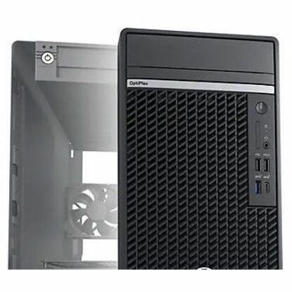 Dell OptiPlex 7000 7020 Desktop Computer - Intel Core i5 14th Gen i5-14500 - vPro Technology - 8 GB - 256 GB SSD - Tower - Black