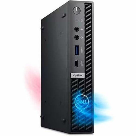 Dell OptiPlex 7000 7020 Plus Desktop Computer - Intel Core i7 14th Gen i7-14700T - vPro Technology - 16 GB - 512 GB SSD - Micro PC - Black