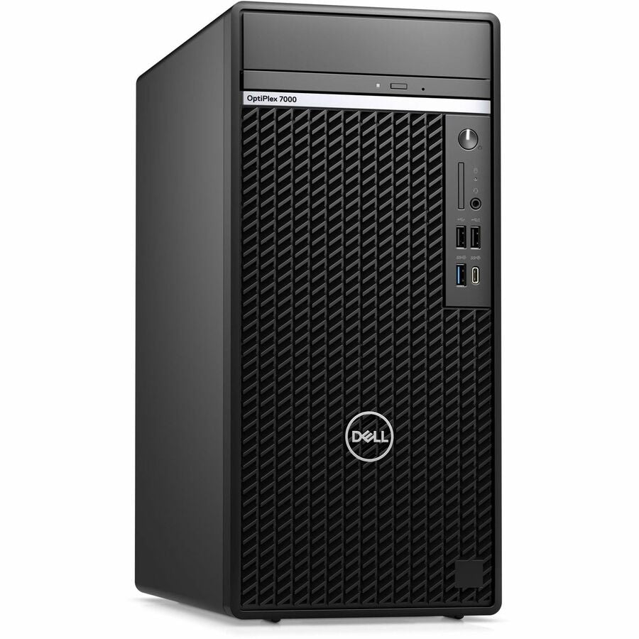 Dell OptiPlex 7000 7020 Desktop Computer - Intel Core i5 14th Gen i5-14500 - vPro Technology - 16 GB - 256 GB SSD - Tower - Black