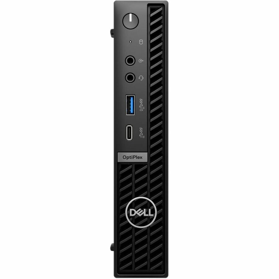 Dell OptiPlex 7000 7020 Plus Desktop Computer - Intel Core i7 14th Gen i7-14700T - vPro Technology - 32 GB - 512 GB SSD - Micro PC - Black