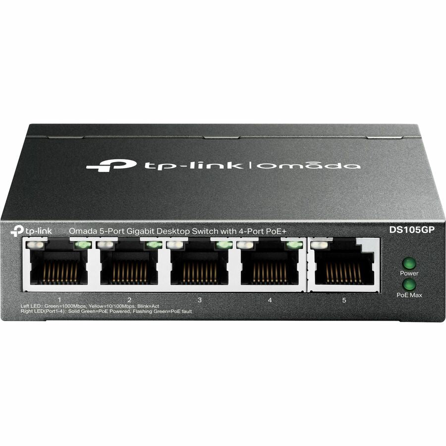 TP-Link Omada DS105GP 5-Ports Unmanaged Ethernet Switch