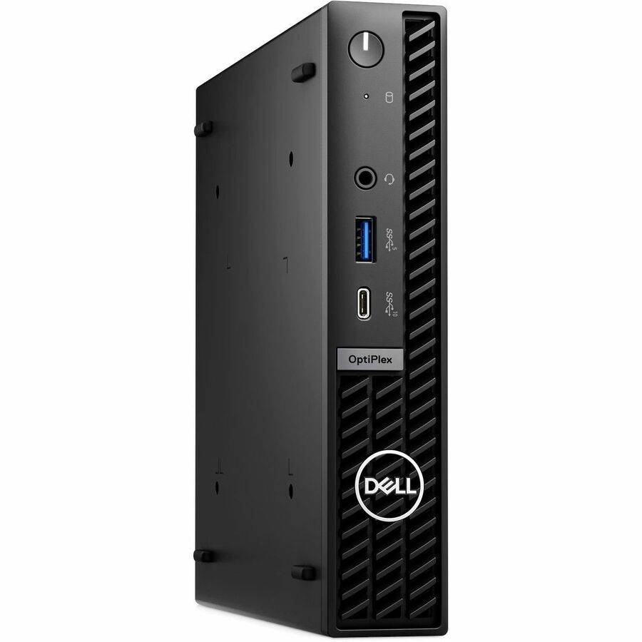 Dell OptiPlex 7000 7020 Plus Desktop Computer - Intel Core i7 14th Gen i7-14700T - vPro Technology - 16 GB - 512 GB SSD - Micro PC - Black