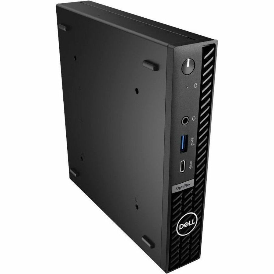 Dell OptiPlex 7000 7020 Plus Desktop Computer - Intel Core i7 14th Gen i7-14700T - vPro Technology - 16 GB - 512 GB SSD - Micro PC - Black