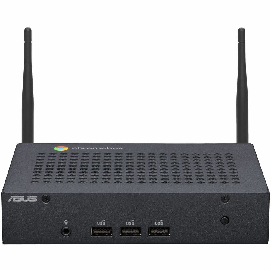 Asus Chromebox CF40-BC0001UN Chromebox - Intel Celeron N4500 - 8 GB - 64 GB Flash Memory Capacity - Mini PC - Black