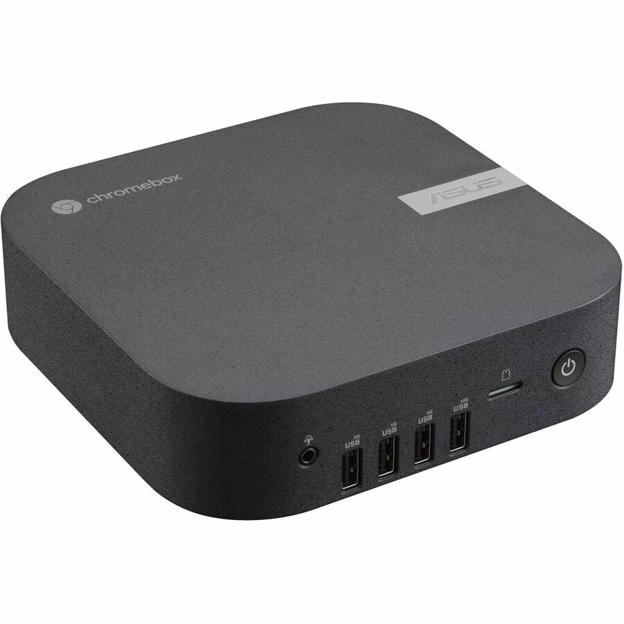 Asus Chromebox 5a CHROMEBOX5A-SC041UN Chromebox - Intel Celeron 7305 - 4 GB - 128 GB SSD - Mini PC - Eco Black