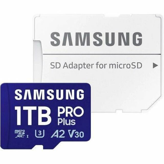 Samsung PRO Plus 1 TB Class 10/UHS-I (U3) V30 microSDXC - 1 Pack