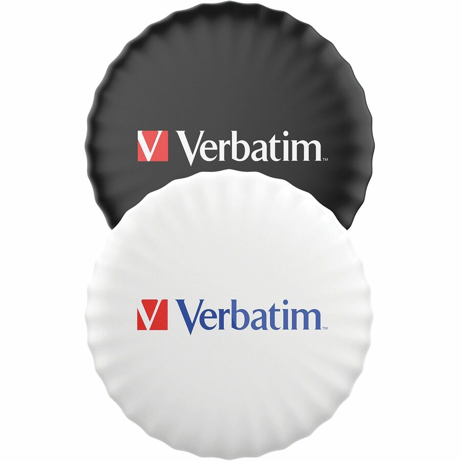 Verbatim My Finder Bluetooth Coin Tracker 2pk - Black, White