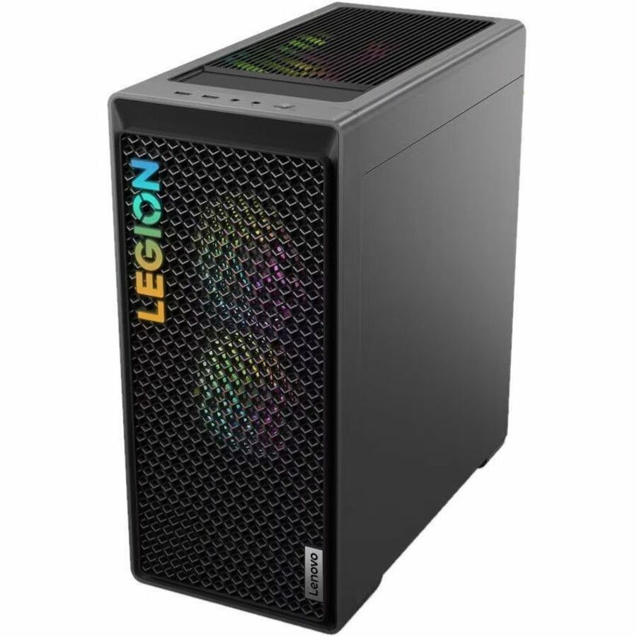 Lenovo Legion T5 26ARA8 90UX0016US Gaming Desktop Computer - AMD Ryzen 7 7700 - 16 GB - 512 GB SSD - Tower - Storm Gray